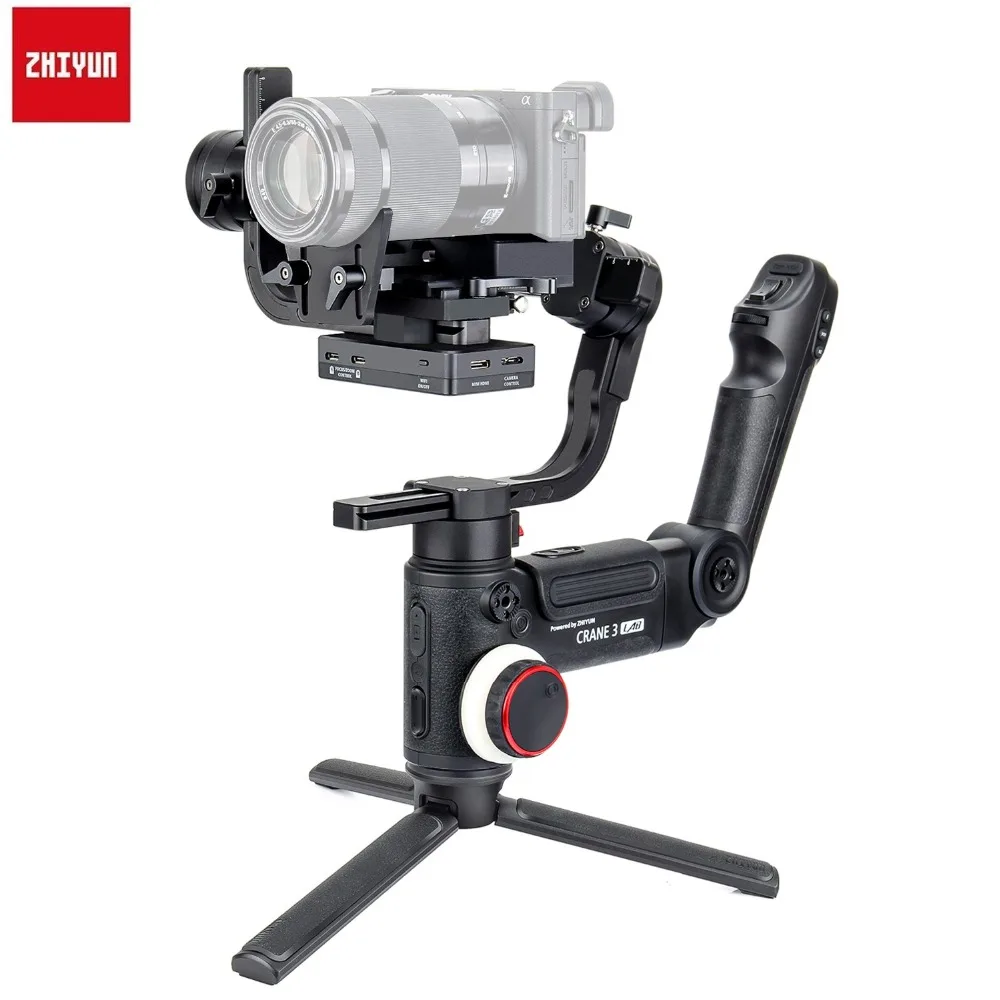 US $899.00 Zhiyun Crane 3 LAB 3Axis Handheld Gimbal Stabilizer For Sony A7M3 A7R3 Canon 1DX Mark II 6D II 5D IV Panasonic GH5 GH5S
