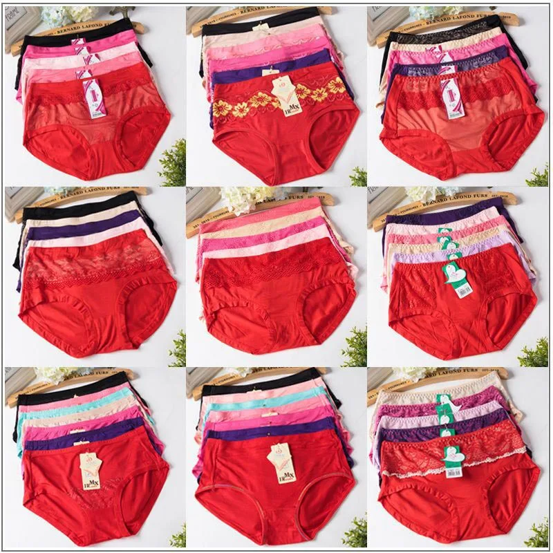 Buy 10 Packs/Lot Sexy Women Brief Panties Multi