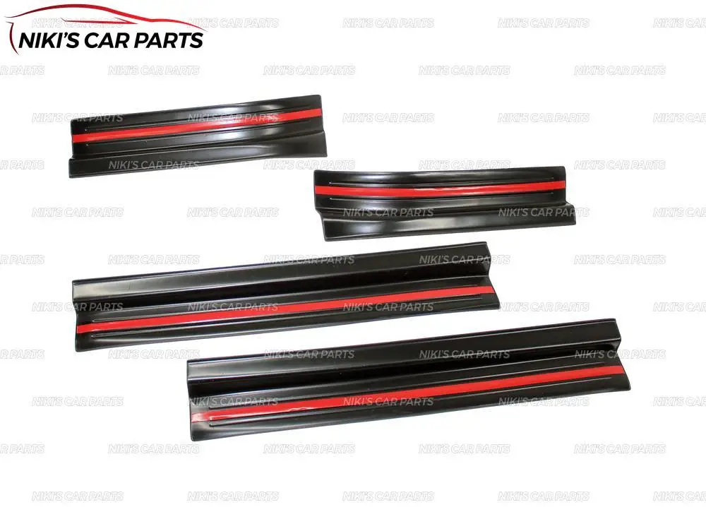 Plate on door sills for Kia Rio III 2011- /- ABS plastic trim accessories protection of scuff guard car styling