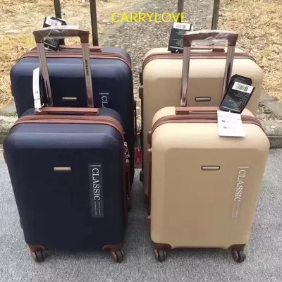 

CARRYLOVE business luggage high quality 20/24 size Export trade PC Rolling Luggage Spinner brand Travel Suitcase