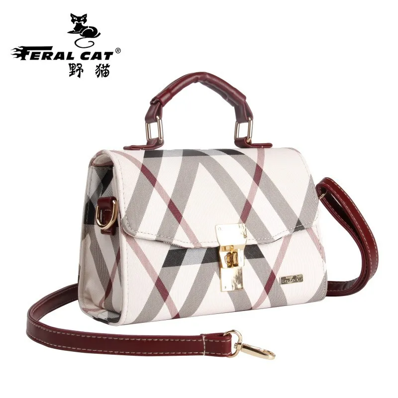 

FERAL CAT 2020 Luxury Handbags Women Shoulder Bags Designer Ladies Hand Bags Leather Messenger Bag
