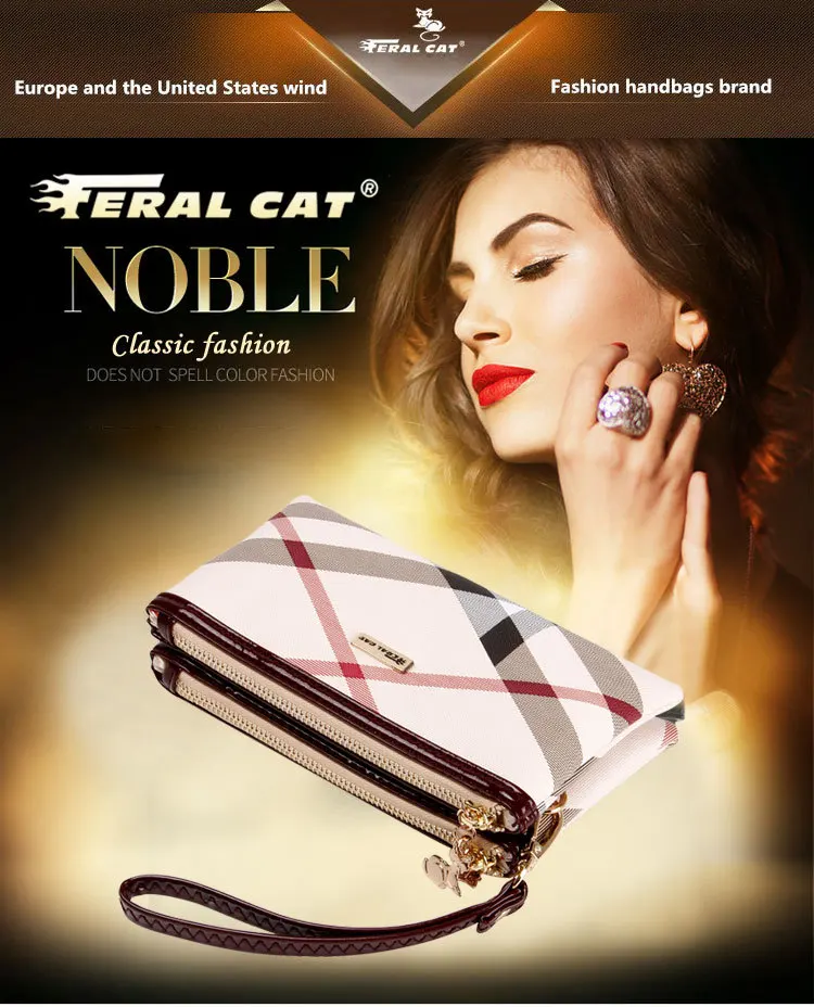 FERAL CAT Buy Cheap Womens Fashion Wallets Online Purses For Ladies Womens Small Leather Shoulder Bags Elegant Bag43