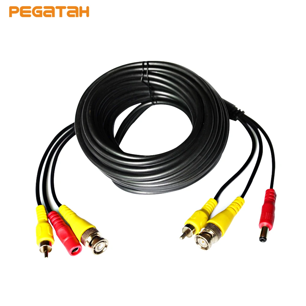 

New Security Camera Video Audio Power Cable Wire Cord for CCTV DVR Surveillance System