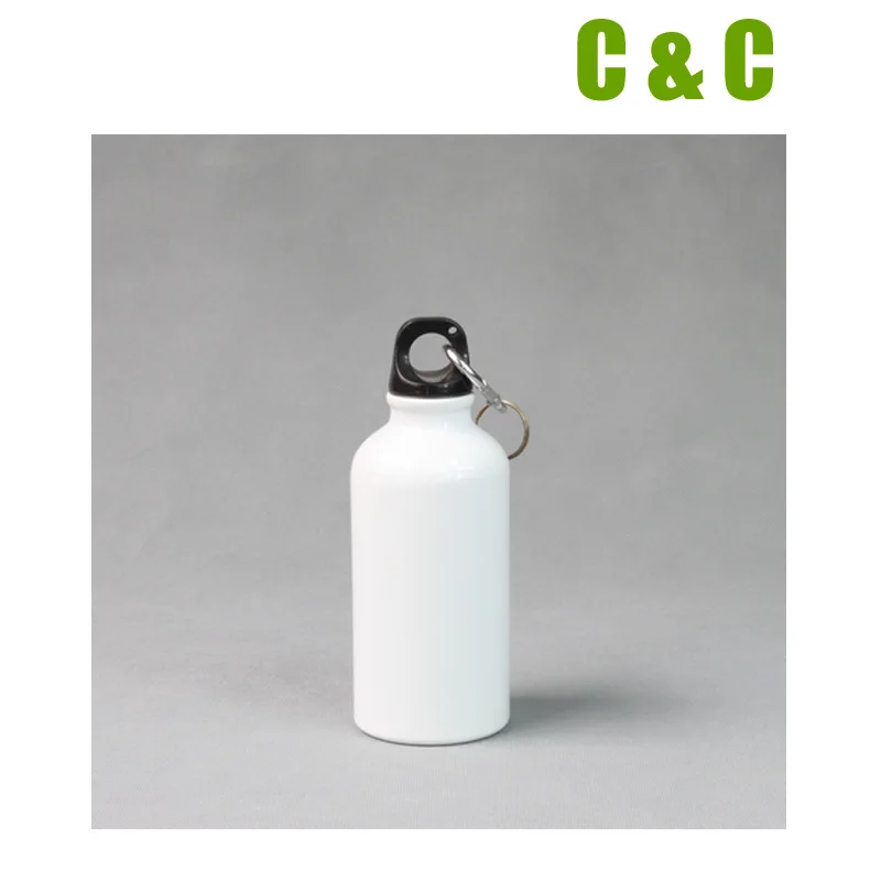 

DIY Photo Sublimation Print 400ml Sports Bottle White Without Photo Printing on it 10PCS NO.SC-W400