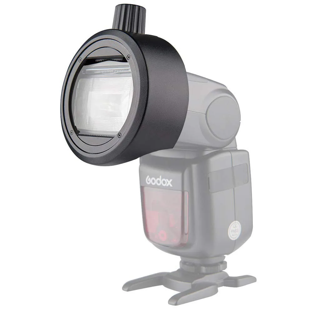 

Godox S-R1 Flash Speedlight Adapter AK-R1 Adapter Ring for Godox TT685 V860II V350 TT600 Yongnuo Canon Nikon Sony Flash