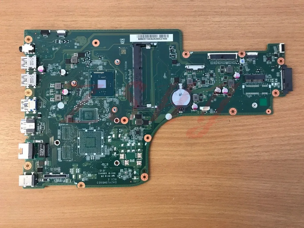 NBMZS11004 для ACER ES1 731 материнская плата ноутбука NB. MZS11.004 DAZYLBMB6E0 W N3700