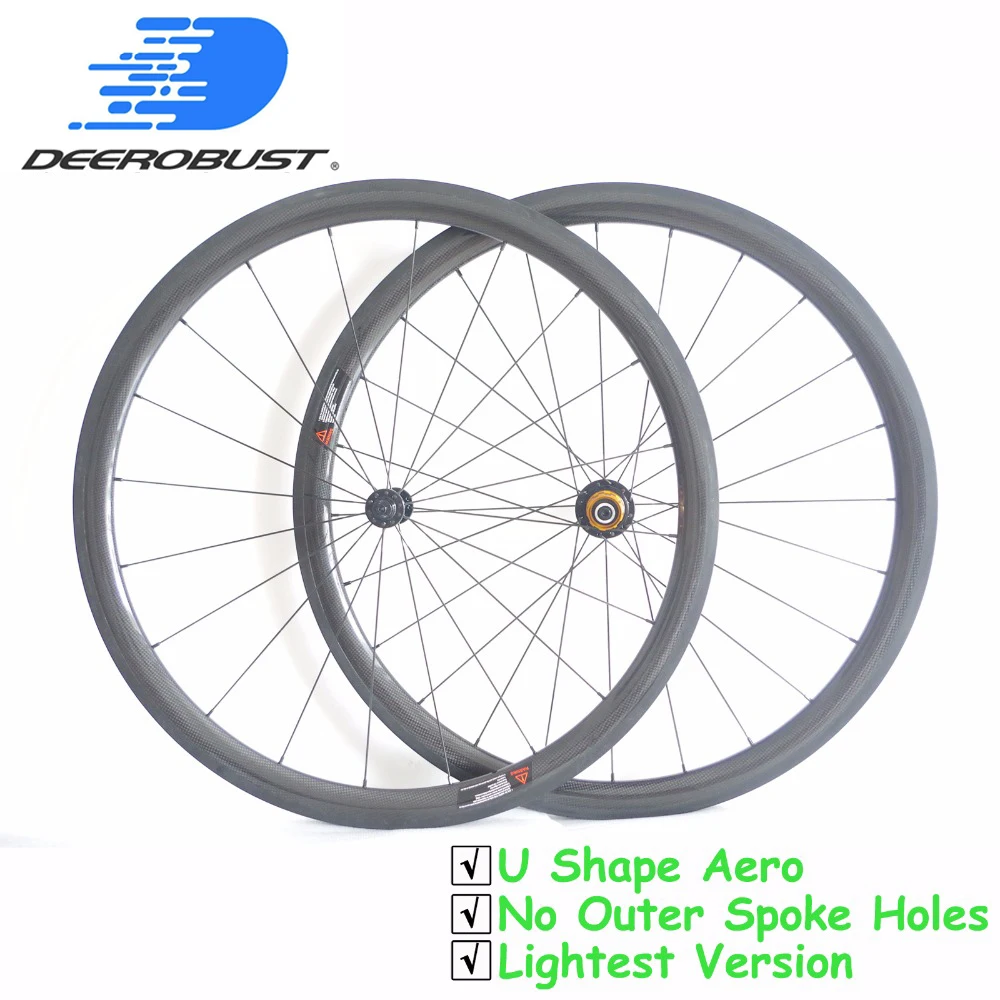

1039g Only Lightest 700c 35mm Carbon Tubular Road Bike Wheels Bicycle Wheel set Extralite/Carbon Ti Super Light Hubs 20 24 Holes