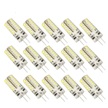 

15pcs/lot 48 LED G4LED lamp dc 12V 4W LED Bulb 3014SMD LED spot light warranty good quality energy saving lamp LED