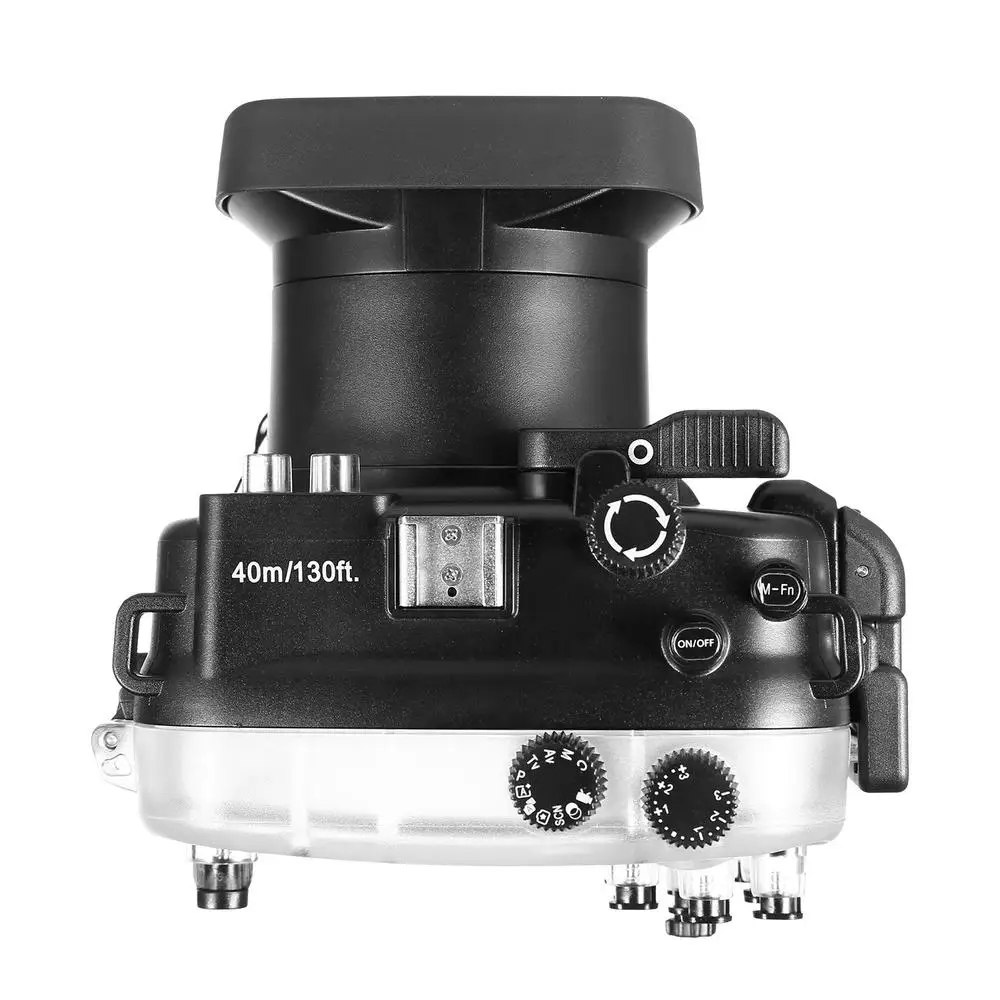 Meikon 40m/130ft Underwater Camera Housing Case