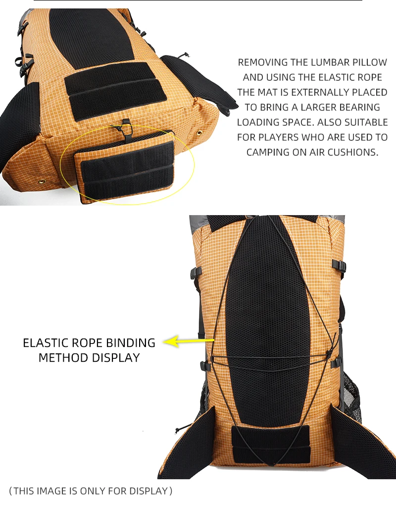 3F UL GEAR TUTOR26/38 UHMWPE& нейлон/30D Cordura Сверхлегкая водонепроницаемая сумка для активного отдыха и походов безрамный рюкзак походные сумки