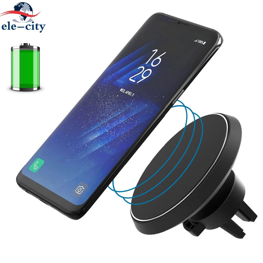 Elekworld 2018 New Arrival Portable Mini Magnetic Car Air Vent Mount Wireless Charger for iphone X 8 Plus for Samsung S9 Note 9 Elekworld 2018 New Arrival Portable Mini Magnetic Car Air Vent Mount Wireless Charger for iphone X 8 Plus for Samsung S9 Note 9
