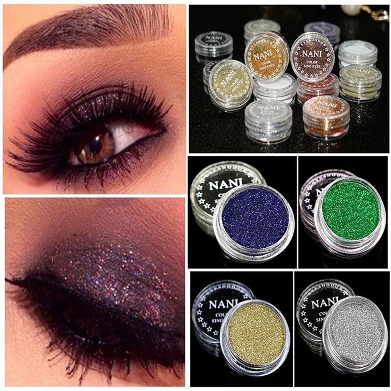 

24 Colors Cosmetics Eyes Lip Face Makeup Glitter Shimmer Powder Monochrome Eyes Baby Bride Pearl Powder Glitters Shining Make up