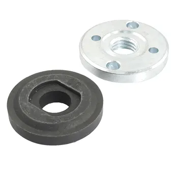 

UXCELL 2 Pcs/lot Round Clamp Inner Outer Flange 12mm 14mm Angle Grinder Spare Part For GWS20-180
