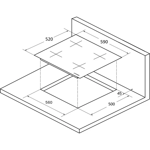 ICS 614 индукционная поверхность