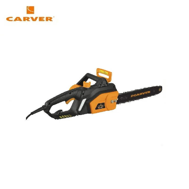 Chain saw electric CARVER RSE 1800M. 14" Electric-driven power saw Electric-powered saw Motopila Bole cutting motor saw