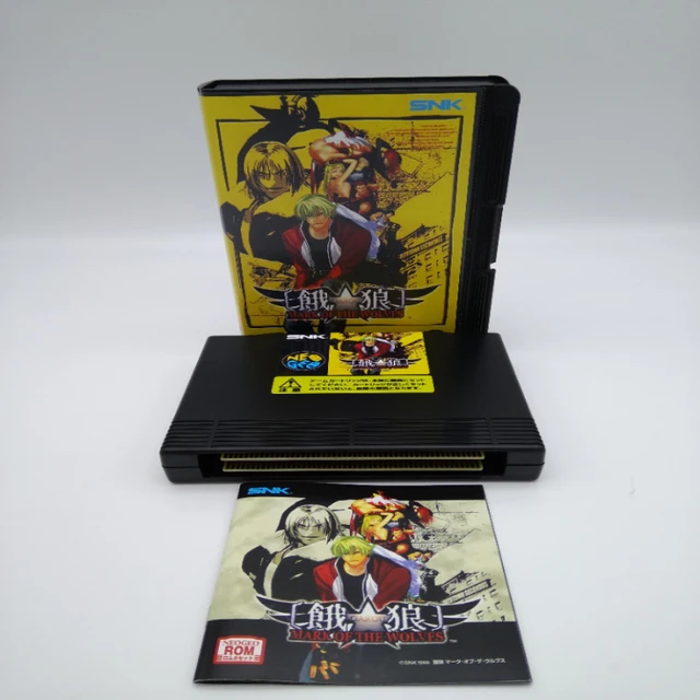 GAROU MARK OF THE WOLVES JAPAN VERSION FOR NEO GEO AES CONVERSION 