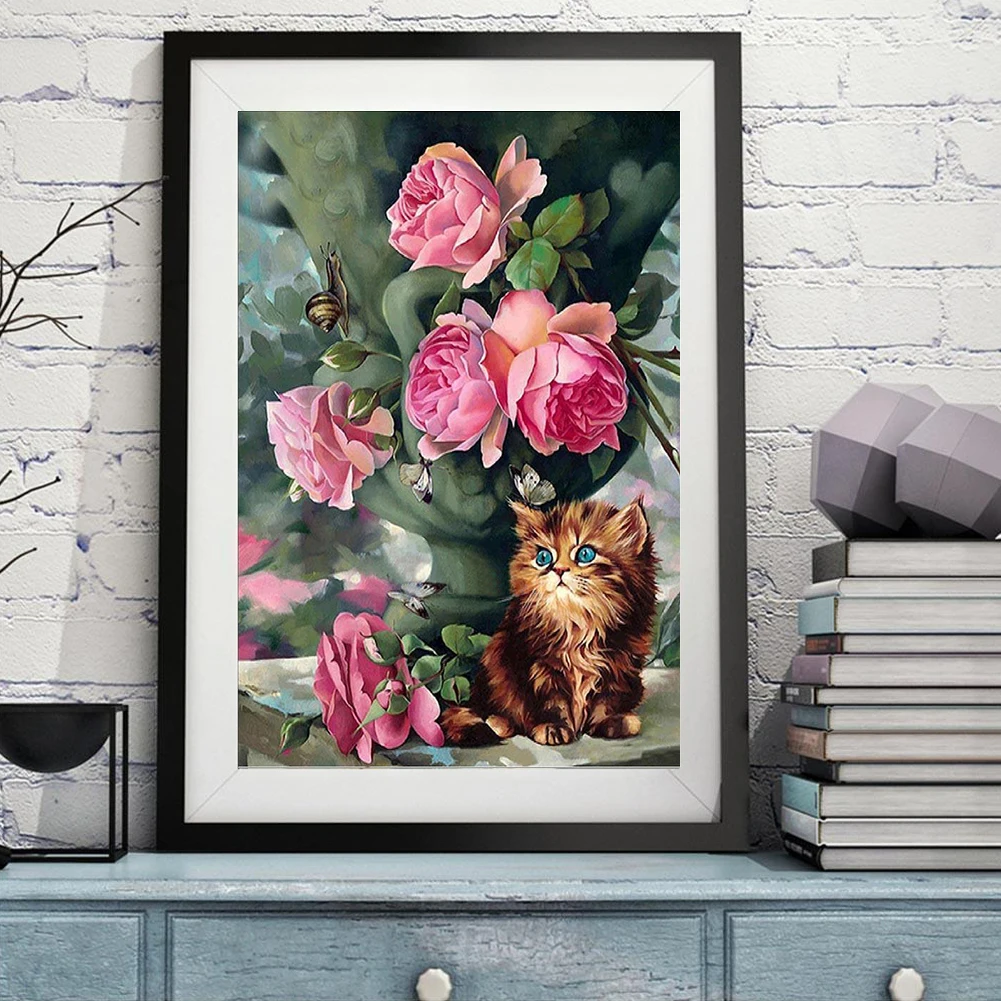 5D DIY алмаз живописи цветок дерева Вышивка крест Книги по искусству Craft стежка