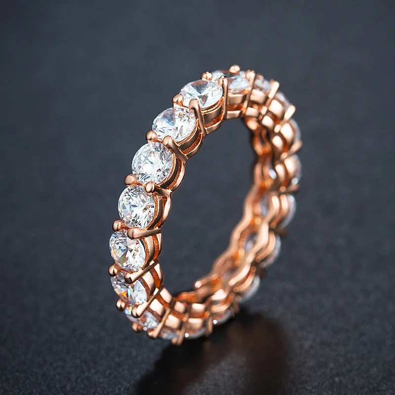Лето новые вставки квадратные горячие ювелирные изделия Аутентичные 925 пробы Серебряные Кристаллы из австрийских женщин кольцо