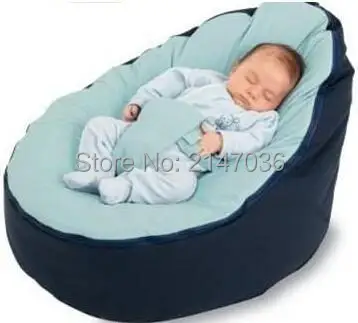 Детская погремушка детское кресло для малышей Bean Bag Snuggle Кровать Портативный сиденье без наполнения