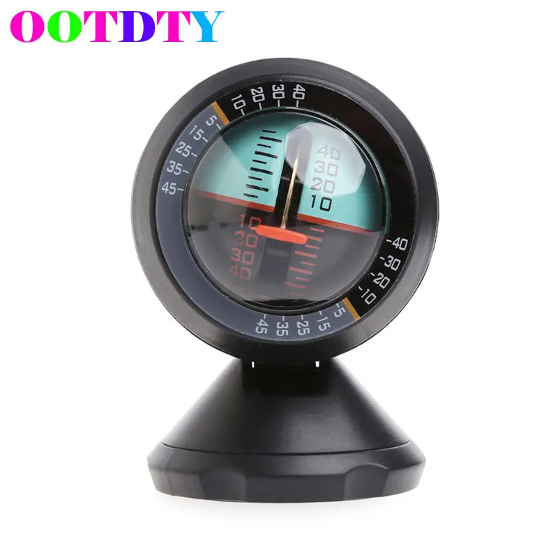 

OOTDTY Multifunction Angle Slope Level Meter Finder Tool Gradient Balancer Car Vehicle Inclinometer Slope APR20_30