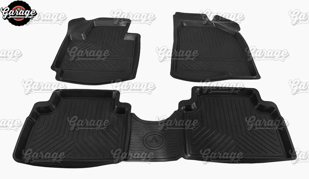 Автомобильные коврики для hyundai ix35 2010- Резина 1 комплект/4 шт. или 2 шт. аксессуары защита ковра автомобиля Стайлинг интерьера