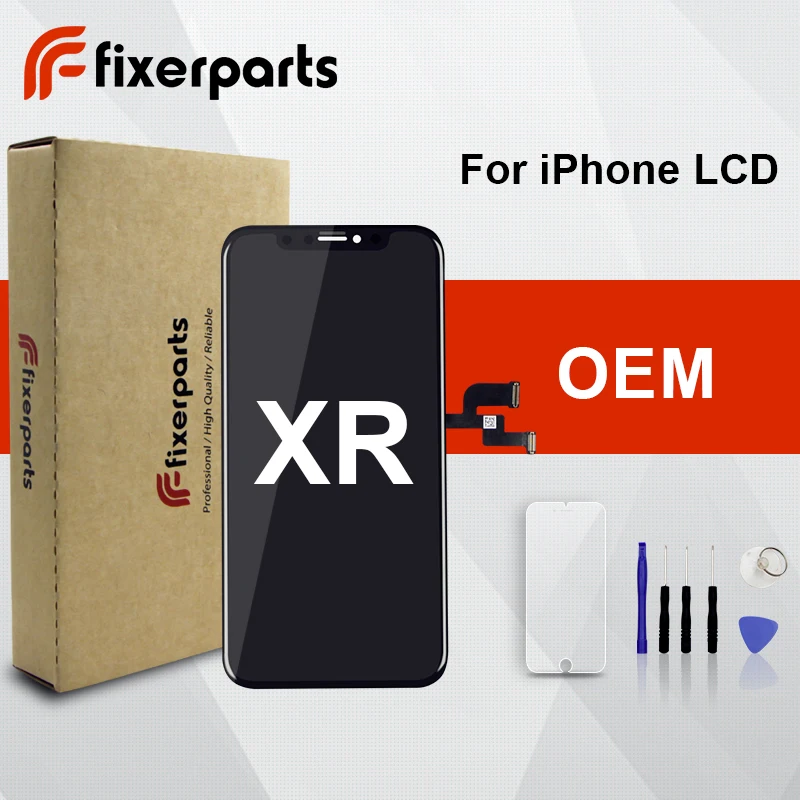 OEM Topest тестер для Apple iPhone XR lcd сенсорный экран дигитайзер сборка замена 100%