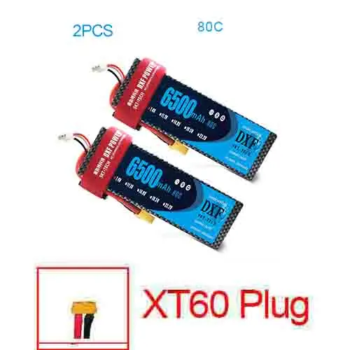 DXF 2S 7.4V 6500mah 80C DXF 2S 7.4V 6500mah 80C