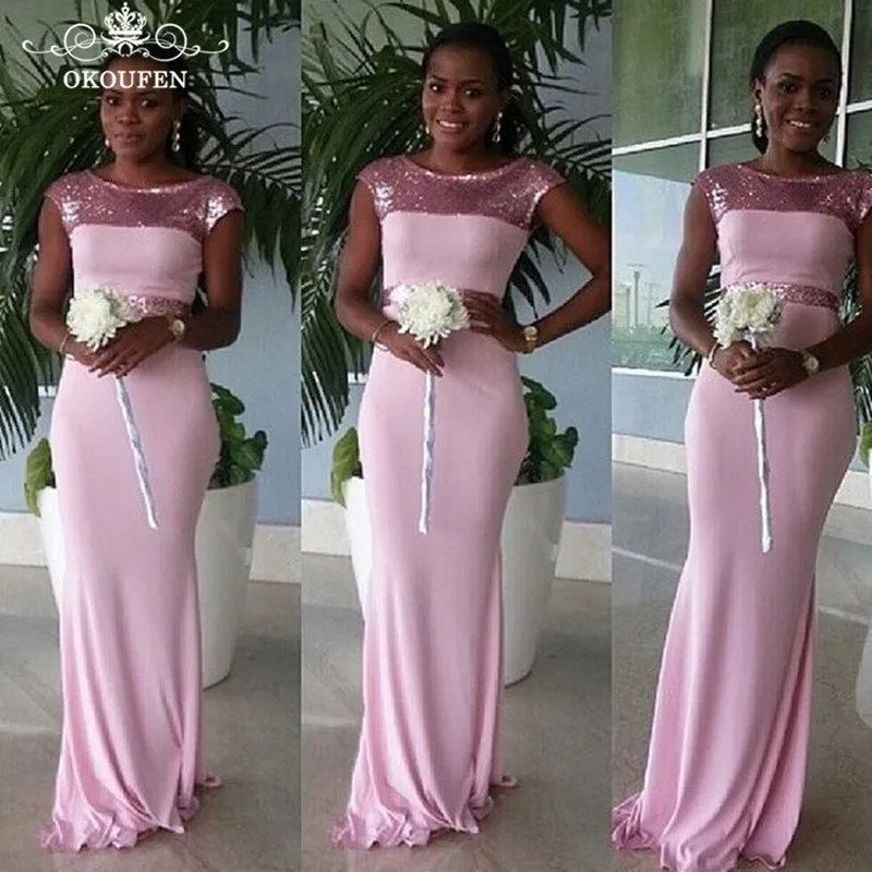 Light Pink Bridesmaid Dresses
