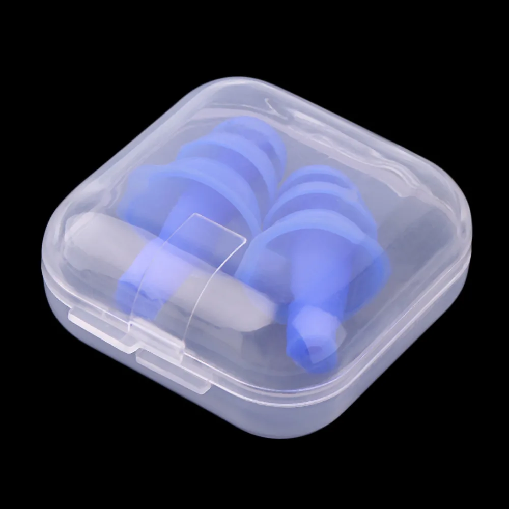 Soft Silicone Ear Plugs Sound Insulation Ear Protection Earplugs Anti