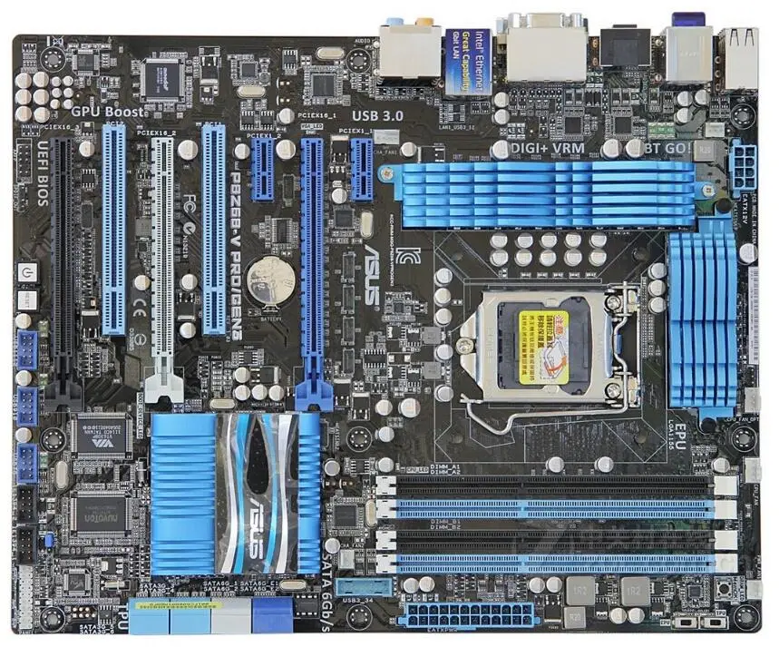 LGA1155 For ASUS P8Z68-V Pro/GEN3 Original Used Desktop Z68 1155 Motherboard DDR3 USB3.0 SATA3 | Компьютеры и офис