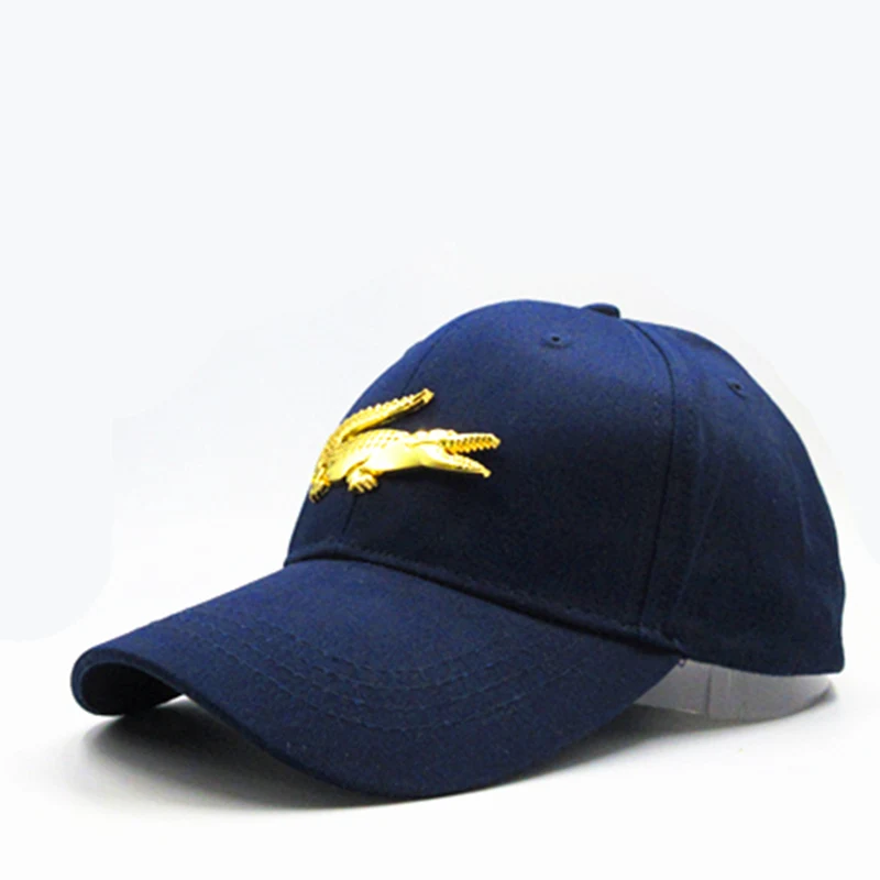 LDSLYJR القطن المعادن التمساح Casquette البيسبول كاب كاب قابل للتعديل Snapback القبعات للأطفال الرجال النساء