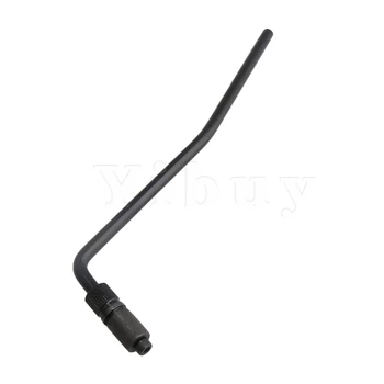 

Yibuy 19cm Black Iron Tremolo Bridge Arm Socket Whammy Bar Jack for Electric Guitar