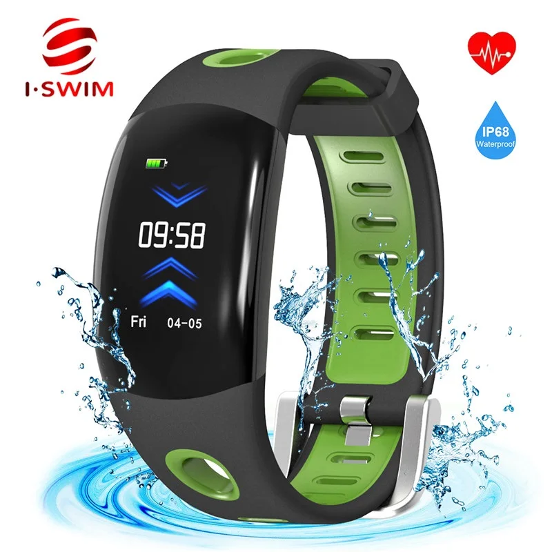 

I-SWIM DM11 Smart Bracelet Heart Rate Monitor Pedometer IP67 Waterproof Wristband Fitness Tracker Smart watch For iOS Android