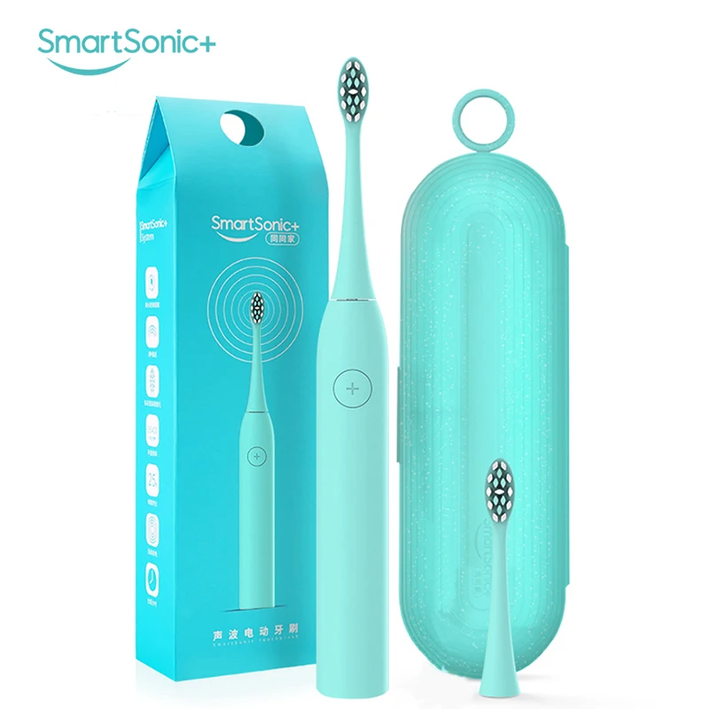 SmartSonic+ Electric Toothbrush with Holder Rechargeable Sonic