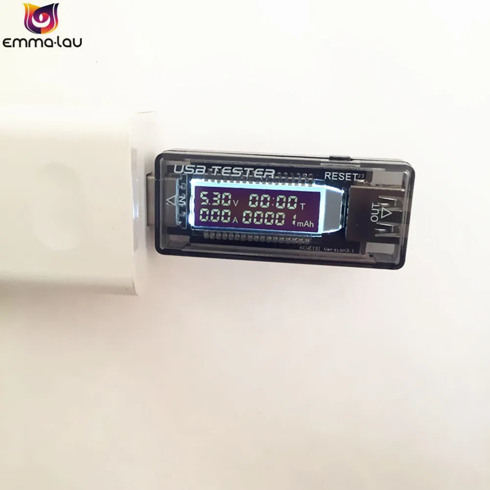 Мультиметр USB-тестер QC2.0 с ЖК дисплеем измеритель напряжения и емкости диапазон
