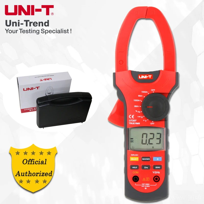 Image of Uni-T UT207 digital clamp meter