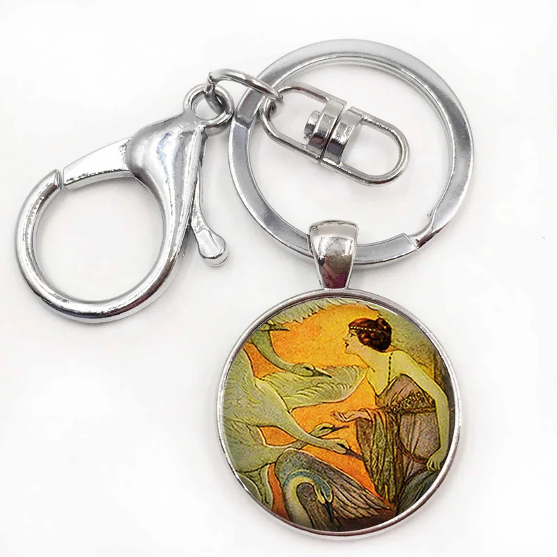 10silver keychain.