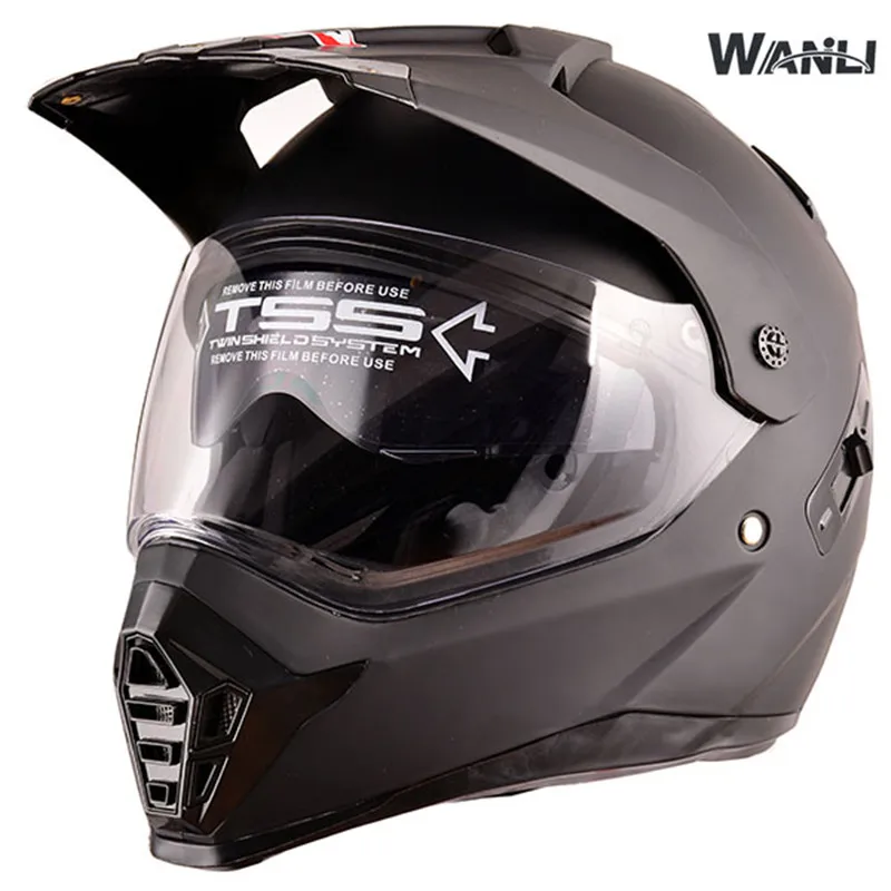 

White Full Face Motorcycle Helmet Motorcycle Riding Helmet Men's Off Road Downhill DH Racing Helmet Cross Helmet Capacetes