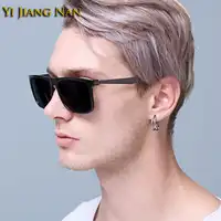 Yi Jiang Nan Brand Design Classic Fashion Alloy PC Full Rim Sunglasses Polarized Sunglasses Men Women Driving UV400 Gafas De Sol