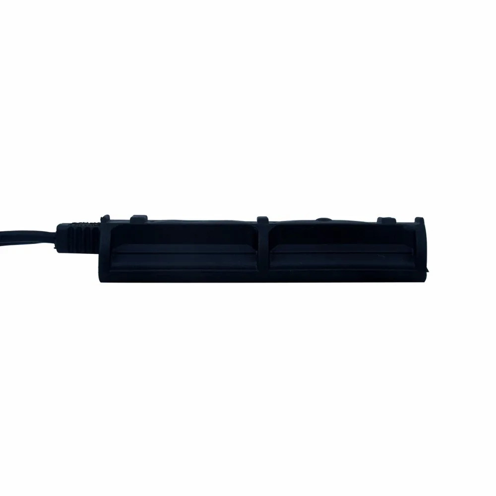 For PEQ Tactical Remote Dual Switch 2 Plug Pressure Pad Switch Flashlights