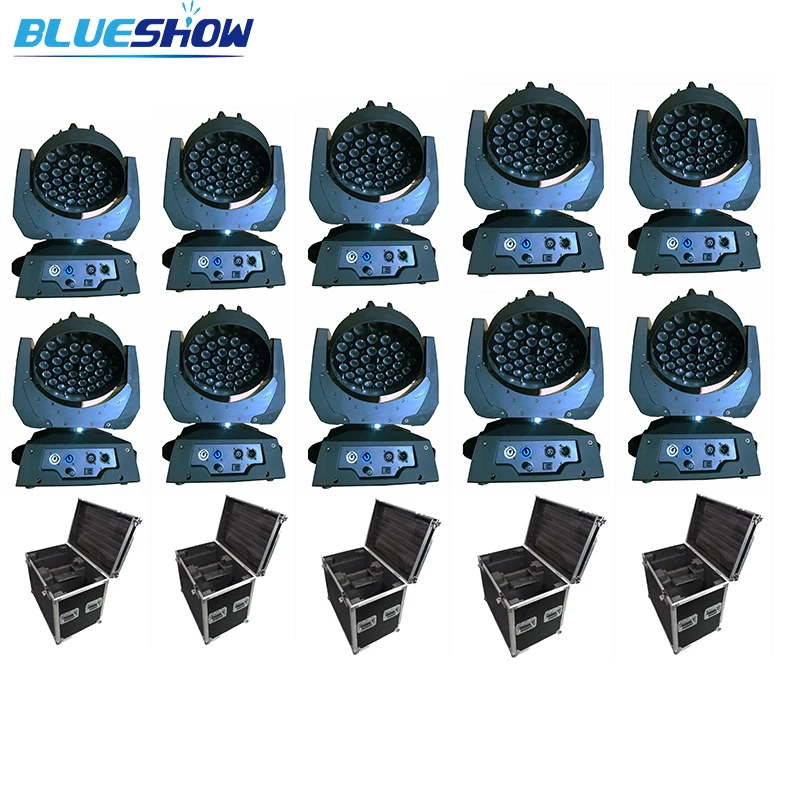 

No tax custom 10pcs+5 case led Zoom Wash Moving head light 36x10w rgbw 4in1 or 36x12w rgbwa 5in1 or 36x15w rgbwauv 6in1