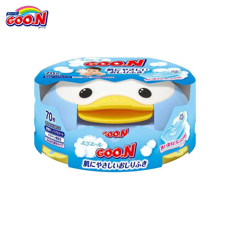 

Влажные салфетки Goo.n с контейнером