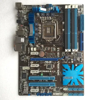 

Socket LGA 1156 For ASUS P7P55D-E LX Original Used Desktop for Intel P55 Motherboard DDR3