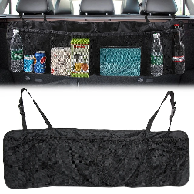 Universal Car Auto Trunk Organizer Rear Seat Storage Bag Holder Mesh Net  Pocket 