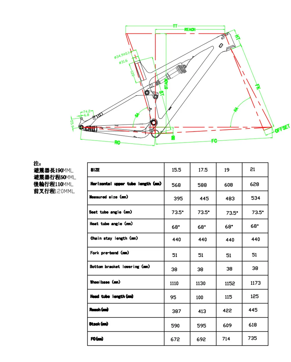 LEADXUS CV400 новейшая 29er подвесная велосипедная карбоновая рама 29 дюймовая Подвеска карбоновая велосипедная рама Размер 15," /17,5"/19"