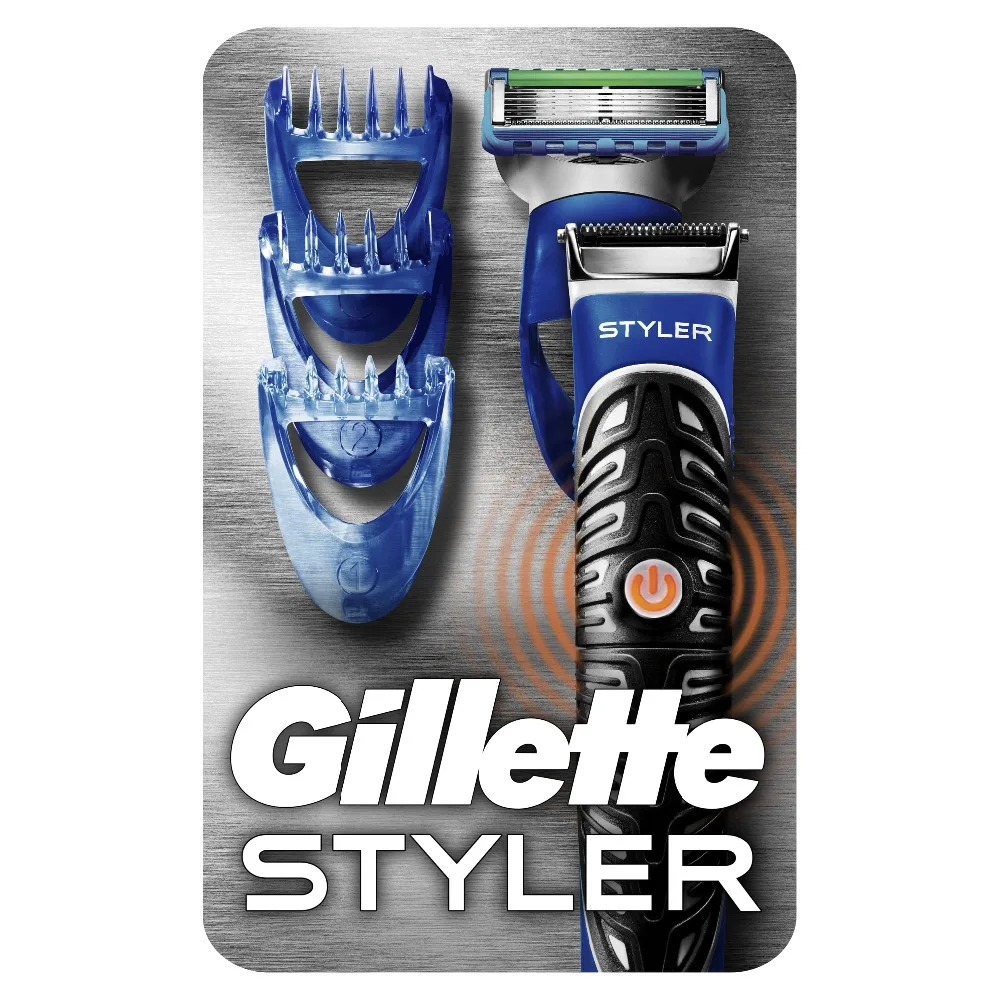 Razor Gillette Fusion ProGlide Styler Shaver Razors Machine for shaving + 3 tips