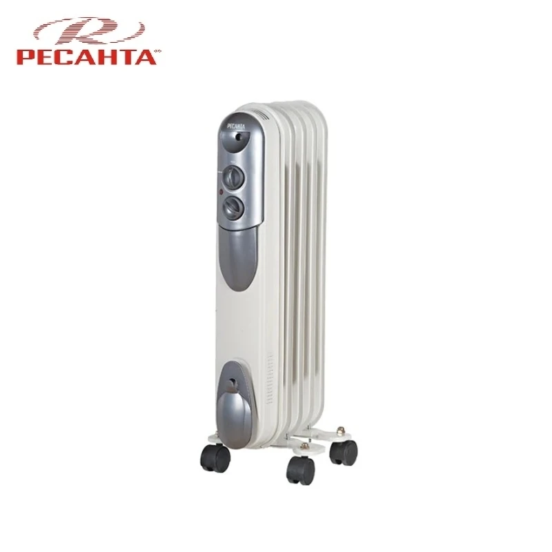 Oil radiator RESANTA OMPT-5N Air heating Oil heater Space heating Oil filled radiator Sectional radiator Oil radiator RESANTA OMPT-5N Air heating Oil heater Space heating Oil filled radiator Sectional radiator