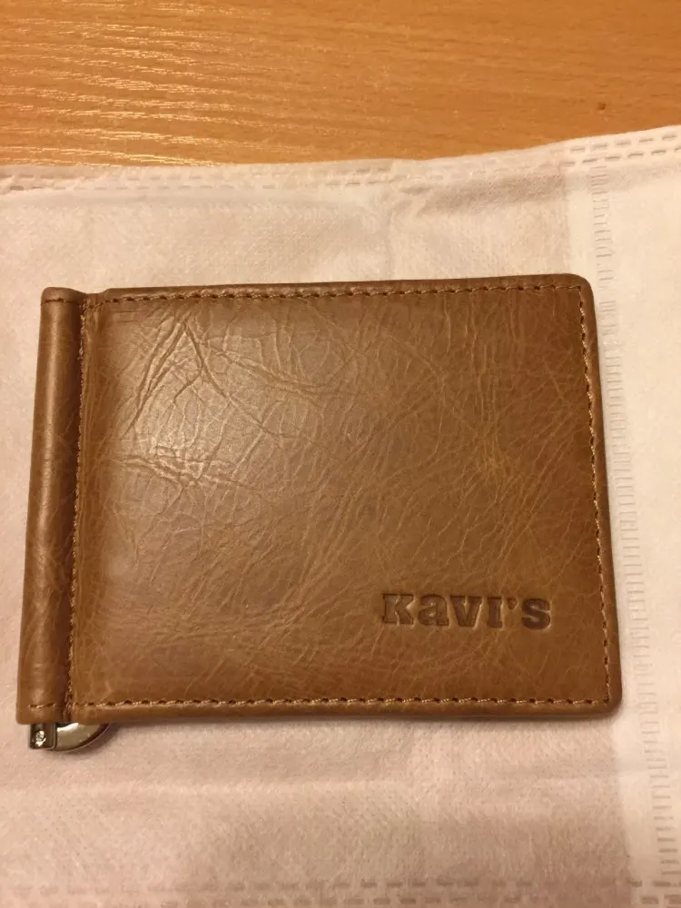 KAVIS gratis graveren mannen kleine lederen mannelijke dunne portemonnee portemonnee geld clip vrouwelijke klem slanke geldkaart voor naam KAVIS gratis graveren mannen kleine lederen mannelijke dunne portemonnee portemonnee geld clip vrouwelijke klem slanke geldkaart voor naam