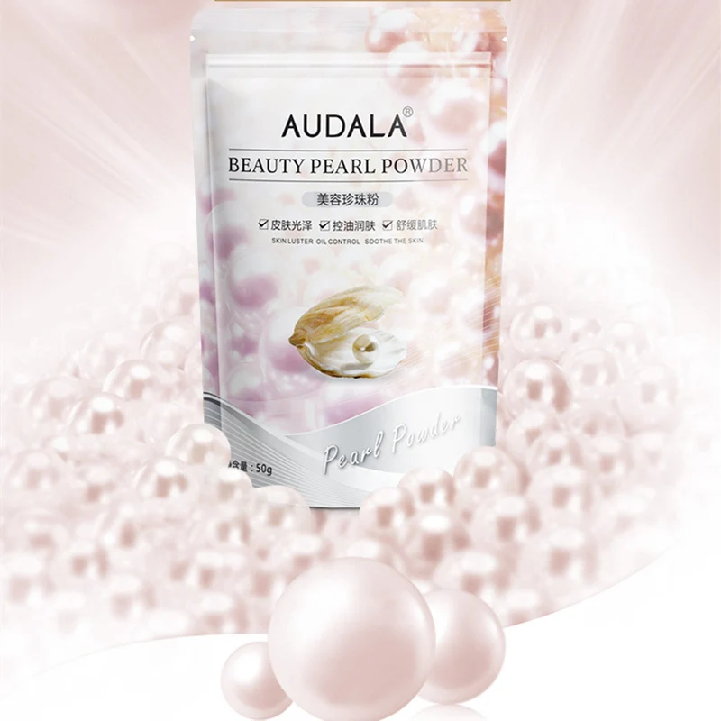 

AUDALA Pure Pearl Powder Face Mask Fade Spot Face Cream Repair Pearl Powder Mask Melanin Remove Pearl Powder Whitening Cream 50g