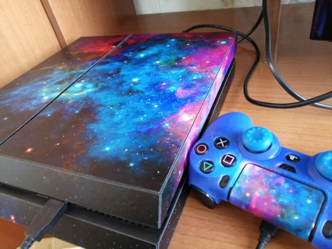 Galaxy Stars Stickers For Sony Playstation 4